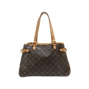 Louis Vuitton Batignolles Horizontal Monogram Canvas Brown Handbag Tote Bag